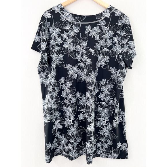 Swimsuits for All Longer Length Swim Tunic Top Size 22 Floral Modest Swimsuits - Picture 3 of 7